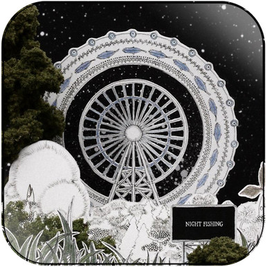 Sakanaction Night Fishing Album Cover Sticker