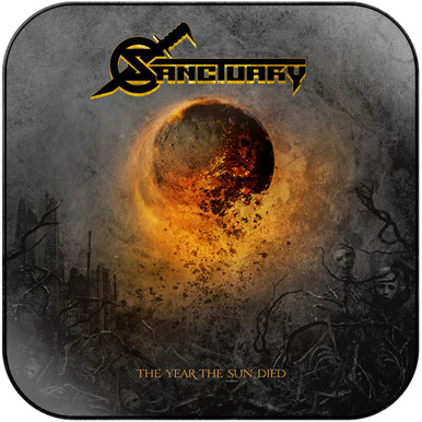 Sanctuary The Year The Sun Died Album Cover Sticker