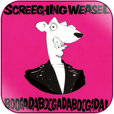 Screeching Weasel Boogadaboogadaboogada Album Cover Sticker