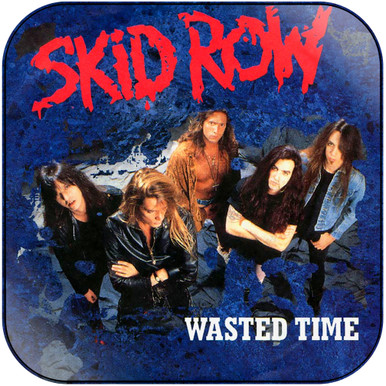 Skid Row Wasted Time Album Cover Sticker