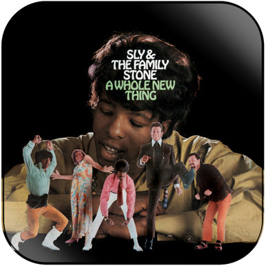 Sly and The Family Stone - A Whole New Thing Album Cover Sticker