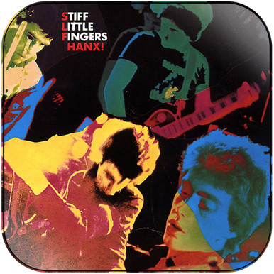 Stiff Little Fingers Hanx Album Cover Sticker