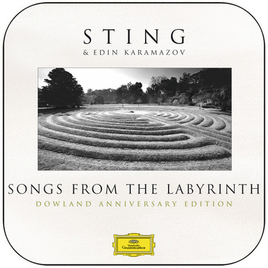 Sting Songs From The Labyrinth Album Cover Sticker