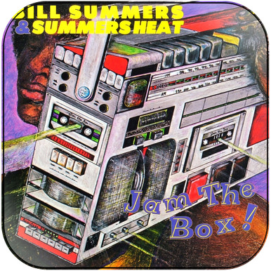 Bill Summers and Summers Heat Jam The Box Album Cover Sticker