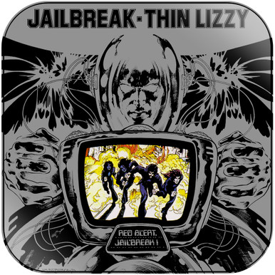 Thin Lizzy Jailbreak-1 Album Cover Sticker