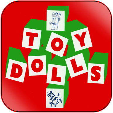 The Toy Dolls Dig That Groove Baby Album Cover Sticker