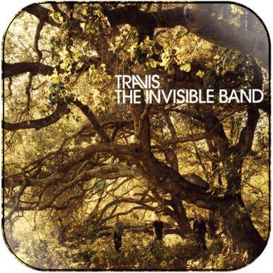 Travis The Invisible Band Album Cover Sticker