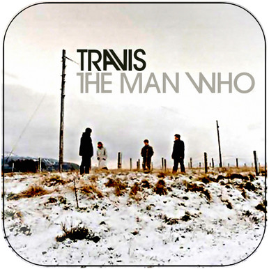 Travis The Man Who Album Cover Sticker