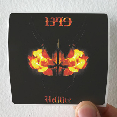 1349 Hellfire Album Cover Sticker