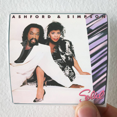 Ashford and Simpson Solid Album Cover Sticker