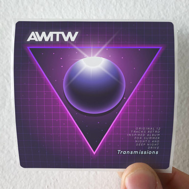 Sticker Set Awit AWITW Transmissions Album Cover Sticker