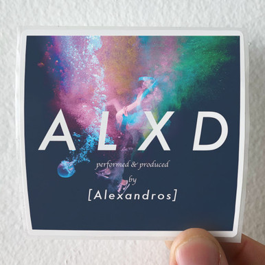 Alexandros Alxd Album Cover Sticker
