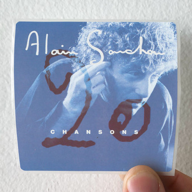 Alain Souchon 20 Chansons Album Cover Sticker