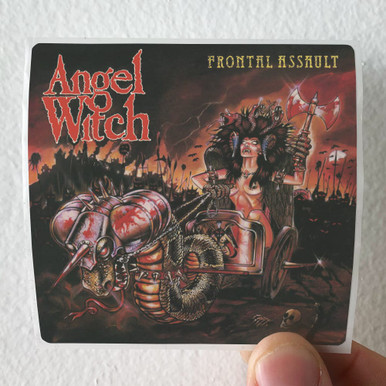 Angel Witch Frontal Assault Album Cover Sticker