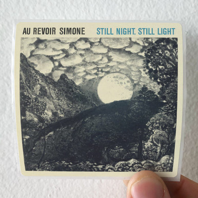Au Revoir Simone Still Night Still Light Album Cover Sticker