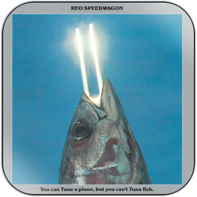 Reo Speedwagon You Can Tune A Piano But You Cant Tuna Fish Album Cover Sticker Album Cover Sticker