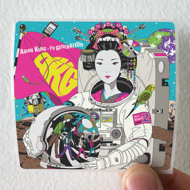ASIAN KUNG-FU GENERATION 直筆サイン入り色紙 崩壊アンプ