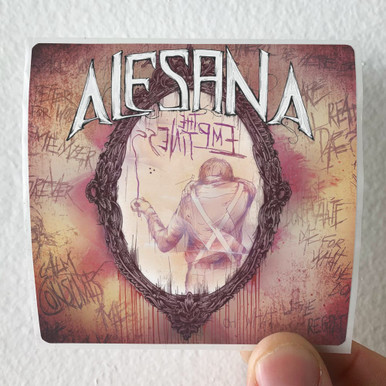 Alesana The Emptiness Album Cover Sticker