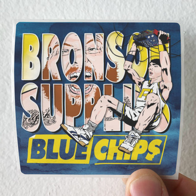 Action Bronson and Party Supplies Blue Chips Album Cover Sticker