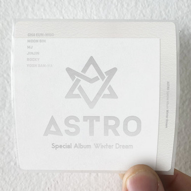 ASTRO Winter Dream Album Cover Sticker