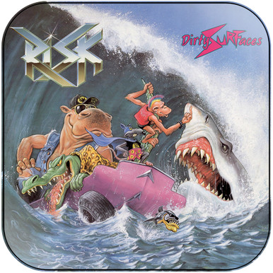 Risk dirty surfaces Album Cover Sticker Album Cover Sticker