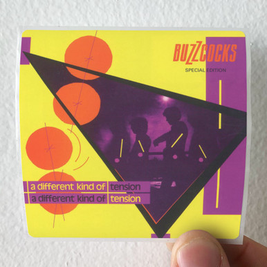 Buzzcocks A Different Kind Of Tension Album Cover Sticker