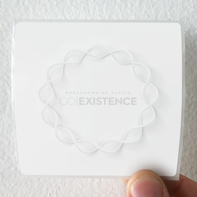 Breakdown of Sanity Coexistence Album Cover Sticker