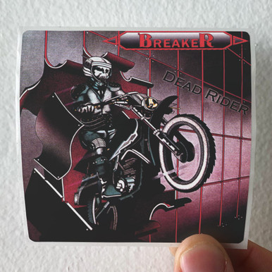 Breaker Dead Rider Album Cover Sticker