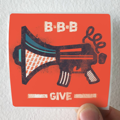 Balkan Beat Box Give Album Cover Sticker