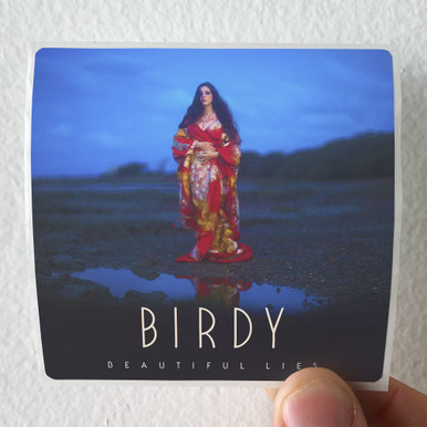 Birdy Beautiful Lies Album Cover Sticker