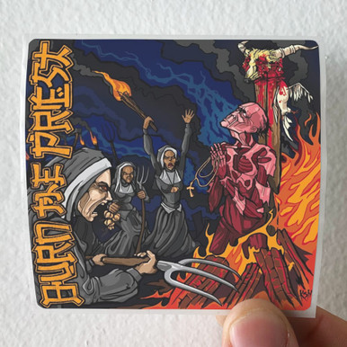 Burn the Priest Burn The Priest Album Cover Sticker