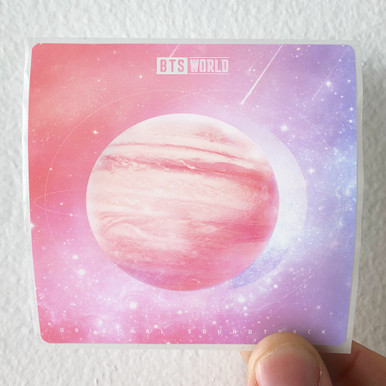 Bangtan Boys Bts World Original Soundtrack Album Cover Sticker