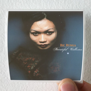 Bic Runga Beautiful Collision 1 Album Cover Sticker