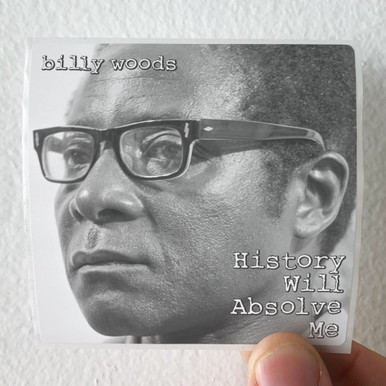 Absolve Me Billy Woods History Will Absolve Me Album Cover Sticker