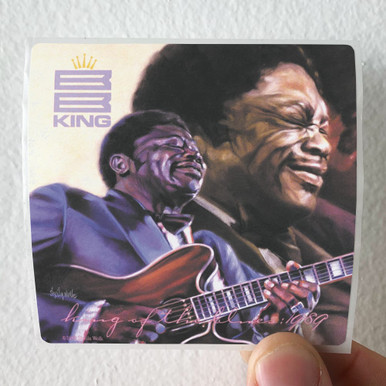 BB King Blues On Top Of Blues Album Cover Sticker