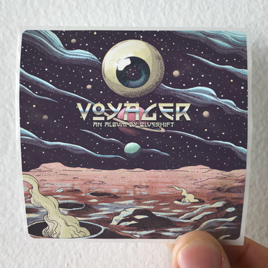 Blueshift Voyager Album Cover Sticker