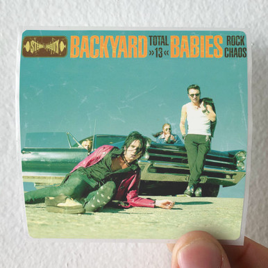 Backyard Babies Total 13 Album Cover Sticker