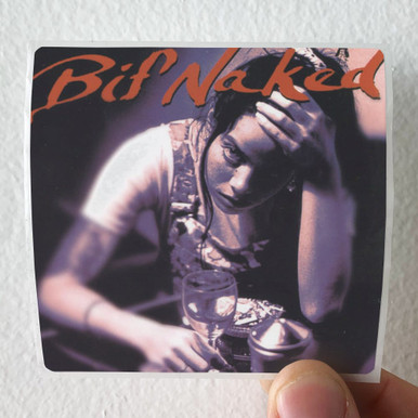 Bif Naked Bif Naked Album Cover Sticker