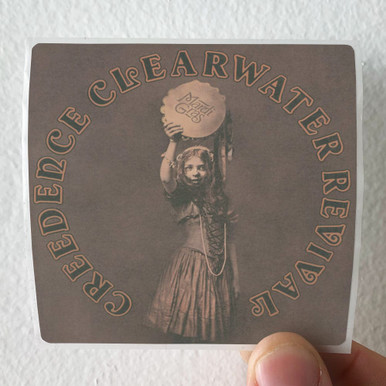 Creedence Clearwater Revival Mardi Gras Album Cover Sticker