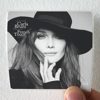 Carla Bruni French Touch Album Cover Sticker
