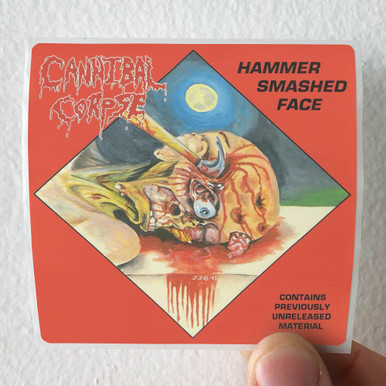 Cannibal Corpse Hammer Smashed Face 1 Album Cover Sticker
