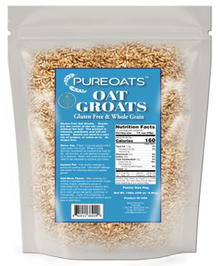 PureOats. No additives or preservatives. Shelf stabilized using natural processes.