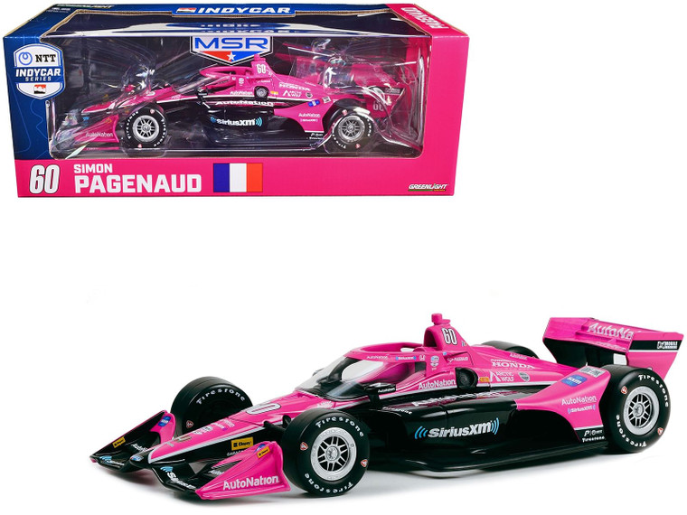 Dallara IndyCar #60 Simon Pagenaud "AutoNation - SiriusXM" Meyer Shank Racing (Road Course Configur F977-11186