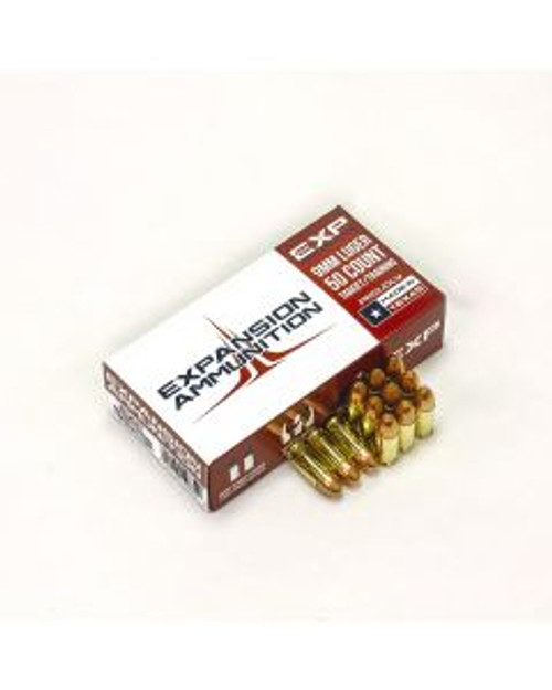 250 rounds 9 x 19 mm 115gr Luger