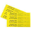 3M Tamper Evident Security Seals: Yellow, 400/Package #TS202Y