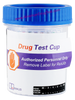 Healgen Scientific Drug Test Cup with Alcohol (EtG)  Fentanyl  k2  and Tramadol HCDOAV-6164EF1KT