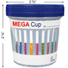 MEGA ECO Drug Test Cup, 19 Panel including FEN, ETG, K2, KRA, TRA, 25/Box  #MEGAECO-03194 W/AD