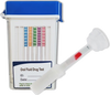 Healgen Scientific Accurate™ Oral SalivaScan Flip Top Cube Drug Test 16 Panel with Alcohol