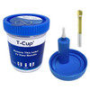 12 Panel SAFElife™ T-Cup® Vacutainer Type Lid Drug Test Cup, CLIA Waived 25/Box