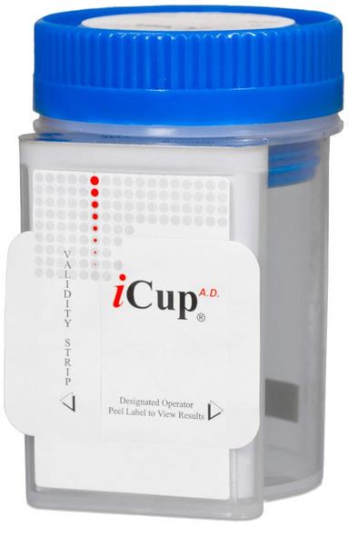 iCup 6-Panel with Adulteration Drug Test Cup